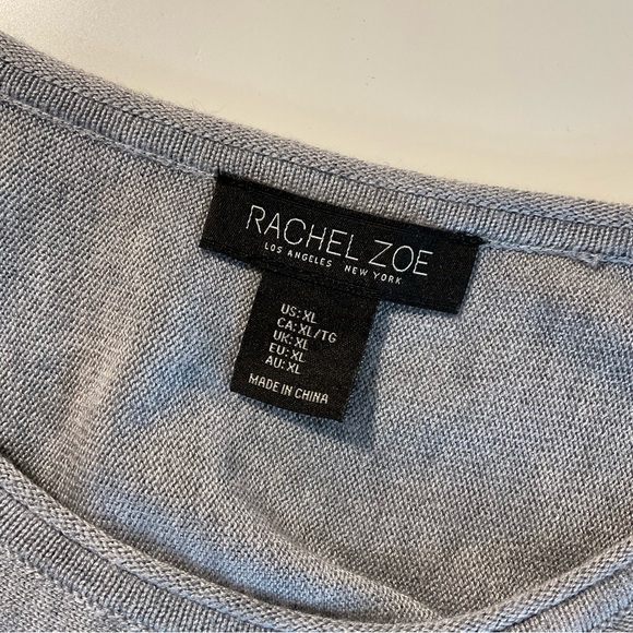 Rachel Zoe Cashmere Blend Multi-color Star Sweater - Picture 4 of 5